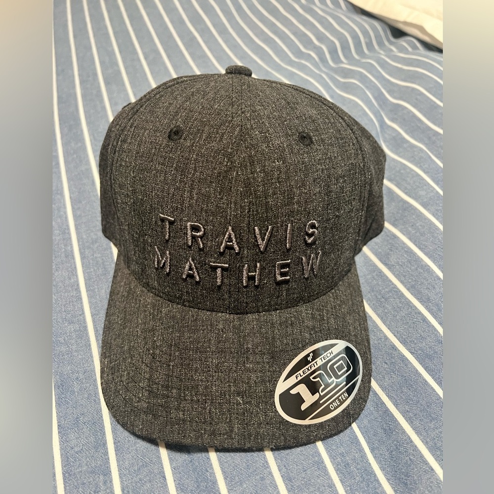 NWT Travis Mathew Grey Hat